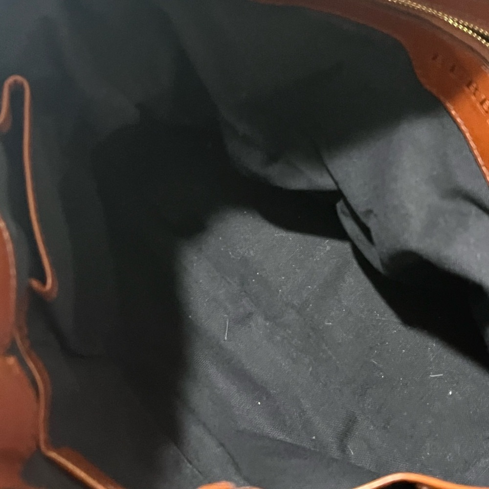 Burberry Bridle Whipstitch Convertible Tote House Check Canvas Medium - Picture 7 of 13